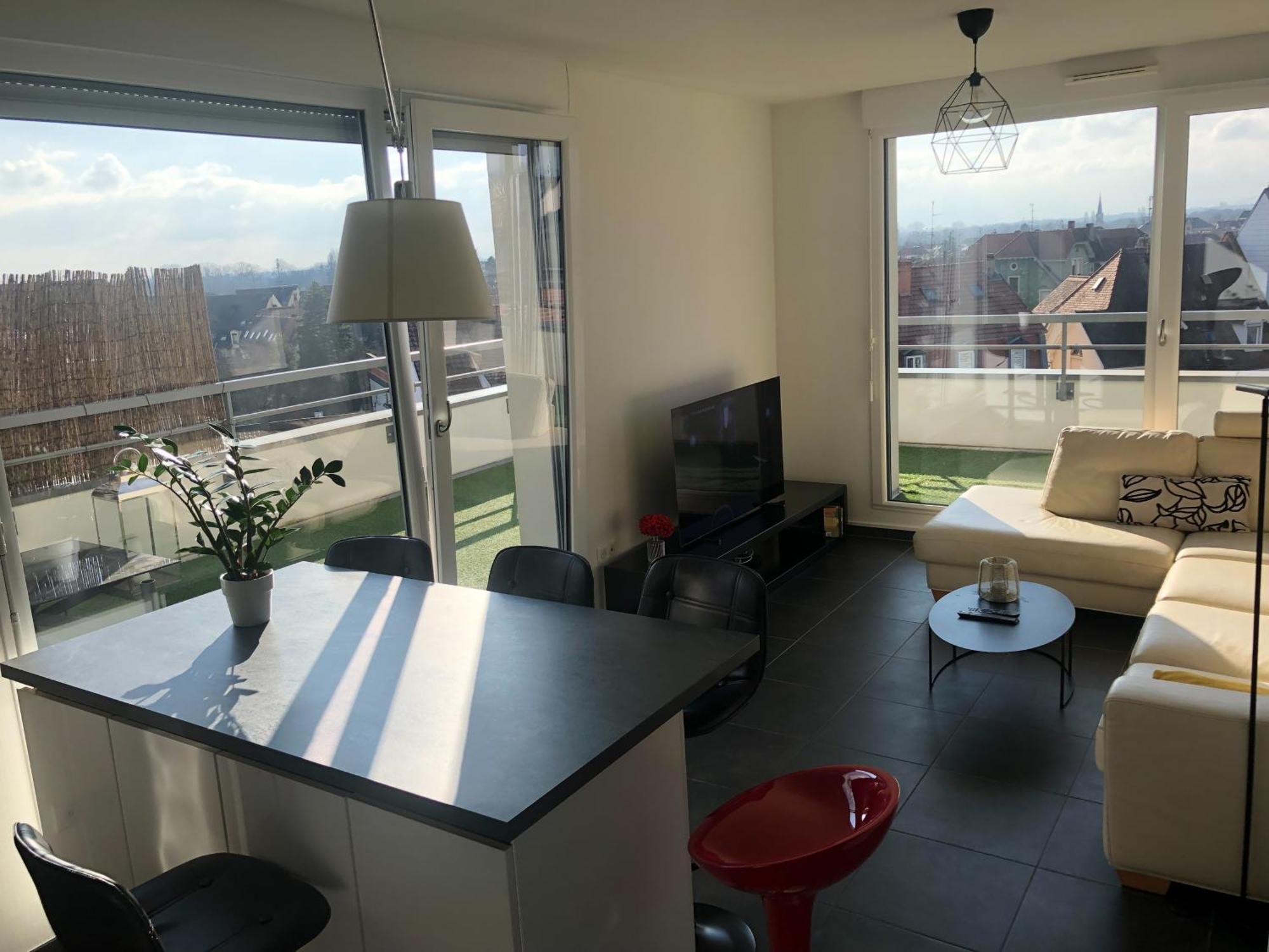 Апартаменты La Terrasse Страсбург Экстерьер фото